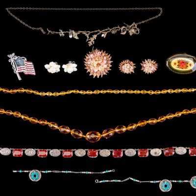 Sale Photo Thumbnail #447: Art Deco Necklace & More