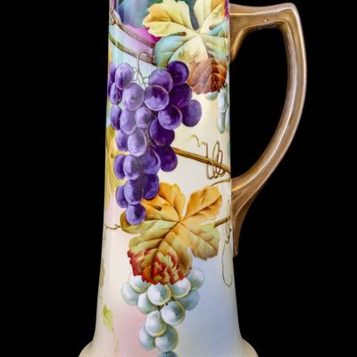 Sale Photo Thumbnail #398: Antique Austrian Porcelain Tankard Pitcher