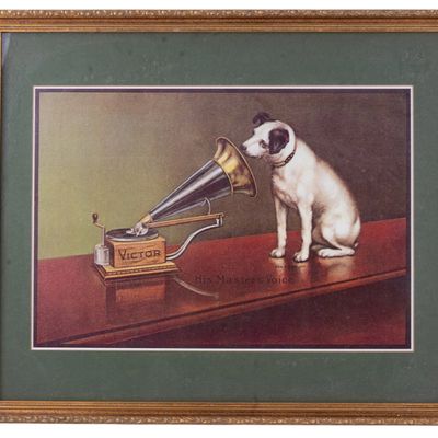 Sale Photo Thumbnail #309: His Master's Voice Print