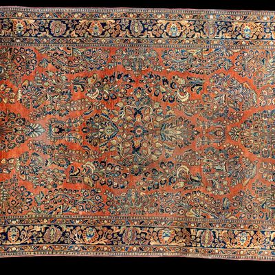 Sale Photo Thumbnail #28: Persian Sarouk Area Rug