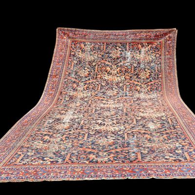 Sale Photo Thumbnail #62: Large Mahal Persian Rug