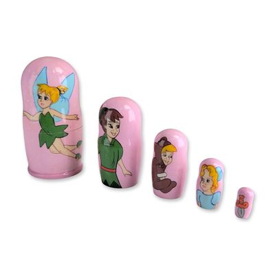 Sale Photo Thumbnail #403: Winx Tinker Bell Wooden Nesting Dolls