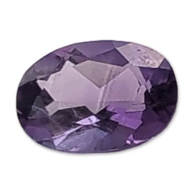 Oval Cut Amethyst Loose Gemstone