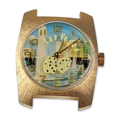 Sale Photo Thumbnail #269: Vintage Las Vegas Souvenir Novelty Watch Head