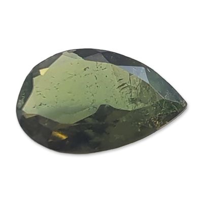 Sale Photo Thumbnail #353: Loose Green Tourmaline Pear Cut Gemstone