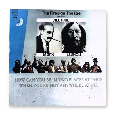 Sale Photo Thumbnail #246: The Firesign Theatre How Can You Be In Two Places At Once Vintage LP CS 9864
