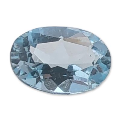 Sale Photo Thumbnail #336: Oval Cut Light Blue Topaz Gemstone