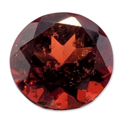 Sale Photo Thumbnail #118: Round Brilliant Cut Red Garnet
