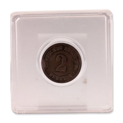 Sale Photo Thumbnail #196: 1874 German Empire Two Pfennig Coin