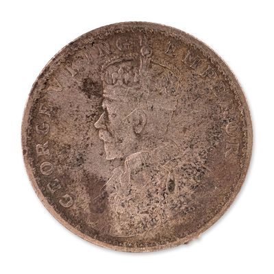 Sale Photo Thumbnail #178: 1919 British India Silver Rupee Coin