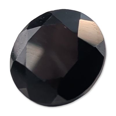 Sale Photo Thumbnail #360: Faceted Opaque Black Gemstone