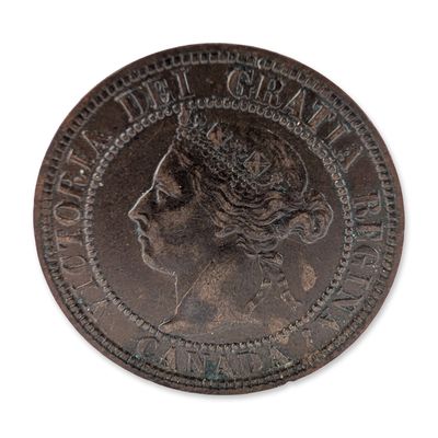 Sale Photo Thumbnail #426: 1898-A Canada Victoria Bronze Large One Cent