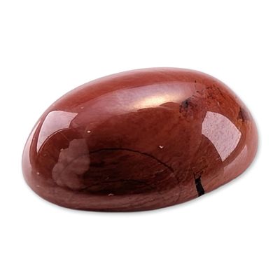 Sale Photo Thumbnail #145: Oval Red Jasper Cabochon Gemstone