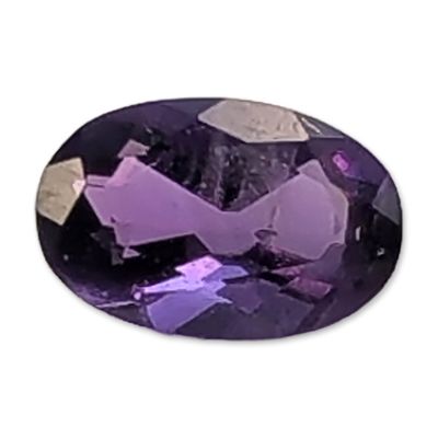 Oval Cut Purple Amethyst Loose Gemstone
