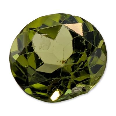 Sale Photo Thumbnail #287: Round Cut Yellowish Green Loose Peridot Gemstone
