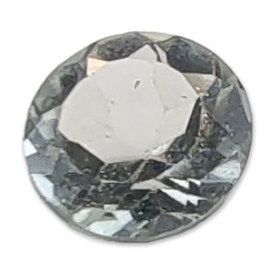 Sale Photo Thumbnail #386: Round Brilliant Cut Light Green Gemstone