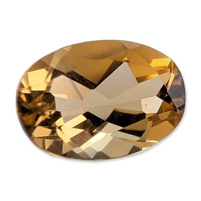Oval Mixed Cut Honey Yellow Loose Citrine Gemstone