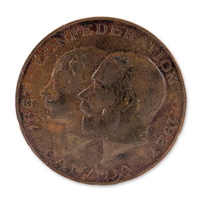 Sale Photo Thumbnail #193: 1927 Canada Confederation Diamond Jubilee Bronze Medal