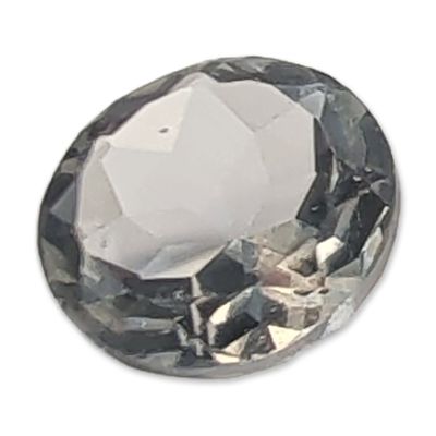 Sale Photo Thumbnail #292: Loose Colorless Round Brilliant Cut Quartz Gemstone