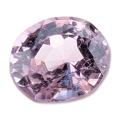 Sale Photo Thumbnail #376: Oval Faceted Lavender Toned Gemstone