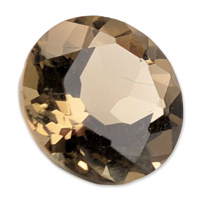 Round Brilliant Cut Citrine Gemstone