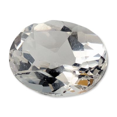 Sale Photo Thumbnail #330: Oval Cut Colorless Topaz Loose Gemstone