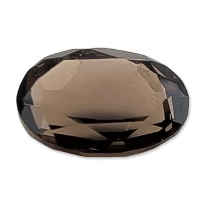 Sale Photo Thumbnail #310: Oval Faceted Smoky Quartz Loose Gemstone