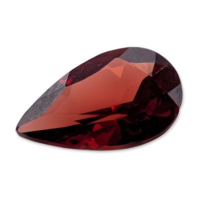 Sale Photo Thumbnail #116: Pear Cut Red Garnet Loose Gemstone