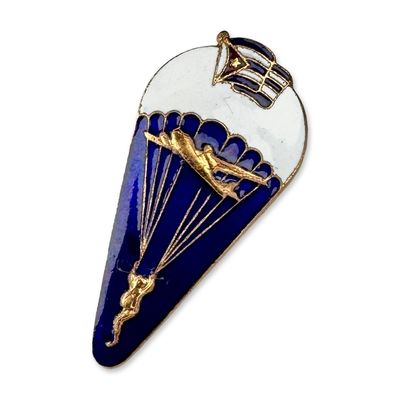 Sale Photo Thumbnail #244: Cuban Airborne Troops Enamel Jump Badge