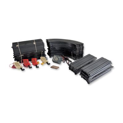 Sale Photo Thumbnail #394: Collection of Tyco HO Scale Slot Car Tracks, Hand Controllers & Accessories