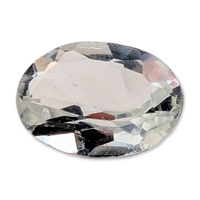 Sale Photo Thumbnail #326: Loose Oval Cut White Topaz Gemstone