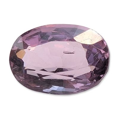 Sale Photo Thumbnail #325: Oval Faceted Lavender Purple Spinel Gemstone