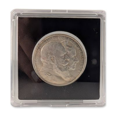Sale Photo Thumbnail #176: 1906 German Baden 2 Mark Silver Coin