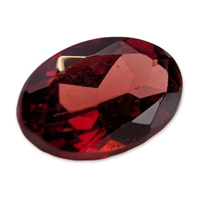 Sale Photo Thumbnail #322: Oval Mixed Cut Red Rubellite Gemstone