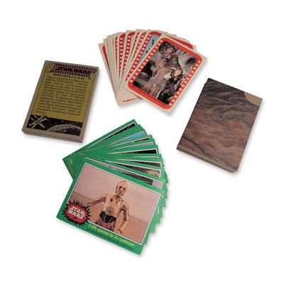 Sale Photo Thumbnail #249: Collection of 1977 Star Wars Trading Cards