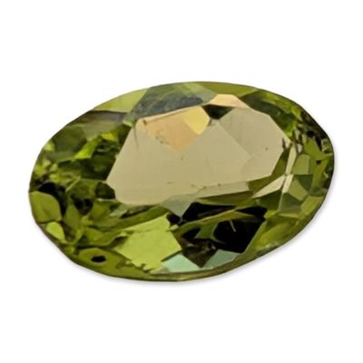 Sale Photo Thumbnail #284: Oval Mixed Cut Peridot Gemstone