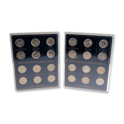 Sale Photo Thumbnail #463: 2pc US Commemorative Gallery 2009 Quarter Sets