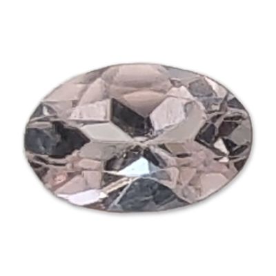 Sale Photo Thumbnail #349: Loose Pale Pink Oval Faceted Tourmaline Gemstone