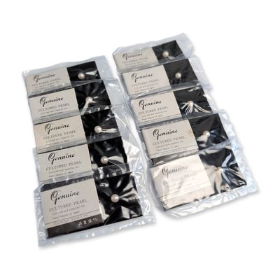 10pc Genuine Japanese Cultured Pearls
