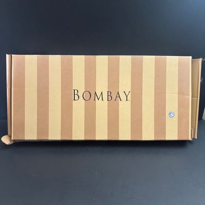 LOT 100: Vintage Bombay & Co. 3-Tier Pastry/Dessert Stand & Cheese/Serving Tray with Original Box
