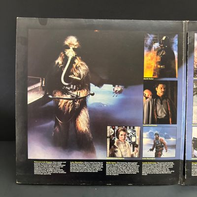 LOT 101: Vintage Unopened Kenner Star Wars Board Game, The Empire Strikes Back LP Soundtrack & Gwar Lust in Space Program Booklet