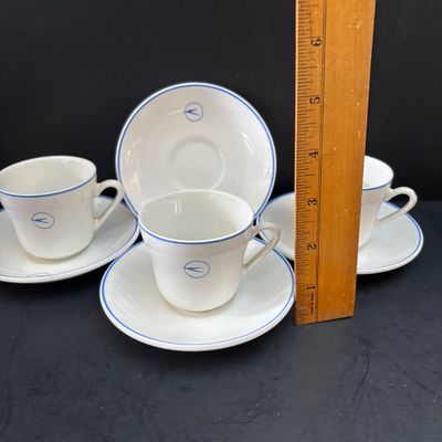 LOT 115: Shannon Crystal Clock, Milk Glass Miniature Urn, Hand-made Folk Art Pin Cushion, BOAC Teacups & More
