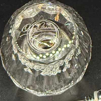 LOT 257: Collection of Cut Crystal Perfume Bottles by Oleg Cassini and More