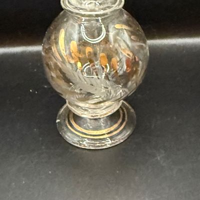LOT 259: Collection of Hand Blown Glass Perfume Bottles