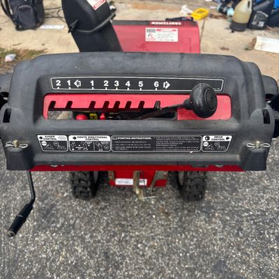LOT 114: Craftsman 24" Clearing Width Snowblower w/Electric Start