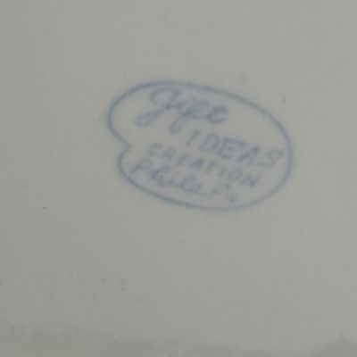 LOT 96: Blue & White Collection: Soup Tureen& Under Plate, Flower Frog, Electric Teapot, Home Accents Vase, Hexagonal Flower...