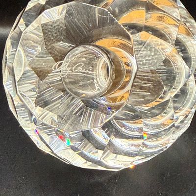 LOT 257: Collection of Cut Crystal Perfume Bottles by Oleg Cassini and More