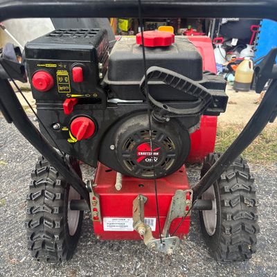 LOT 114: Craftsman 24" Clearing Width Snowblower w/Electric Start