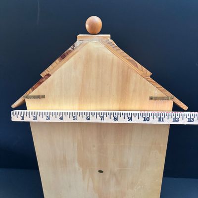 LOT 102: Display/Curio Cabinets w/Painted Bird Motif