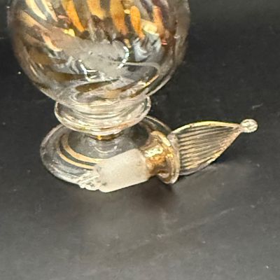 LOT 259: Collection of Hand Blown Glass Perfume Bottles